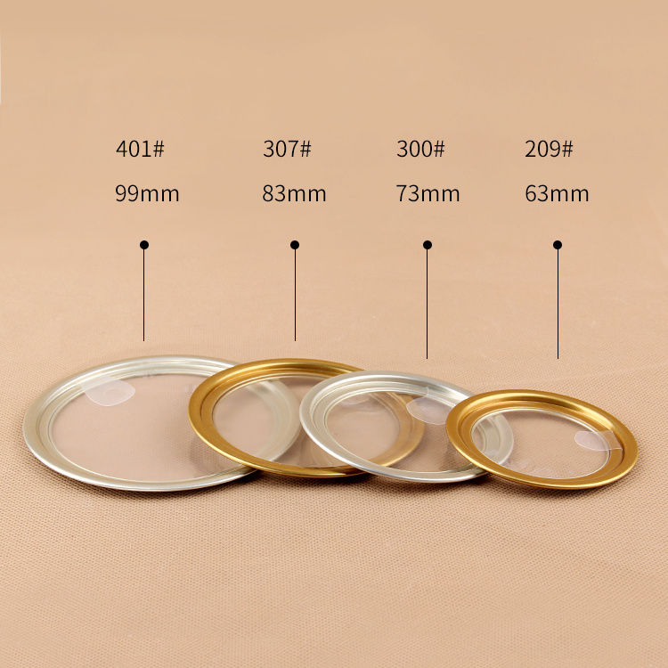 Transparent Peel Off Lid